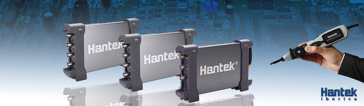 Hantek 6074BE Osciloscopio para automoción 70MHZ - Kit Premium